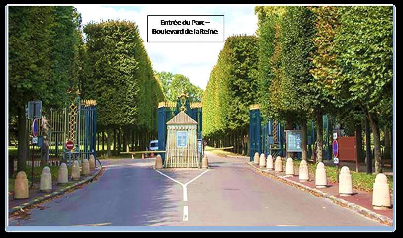 Апартаменты Au Petit Trianon Bleu Версаль Экстерьер фото